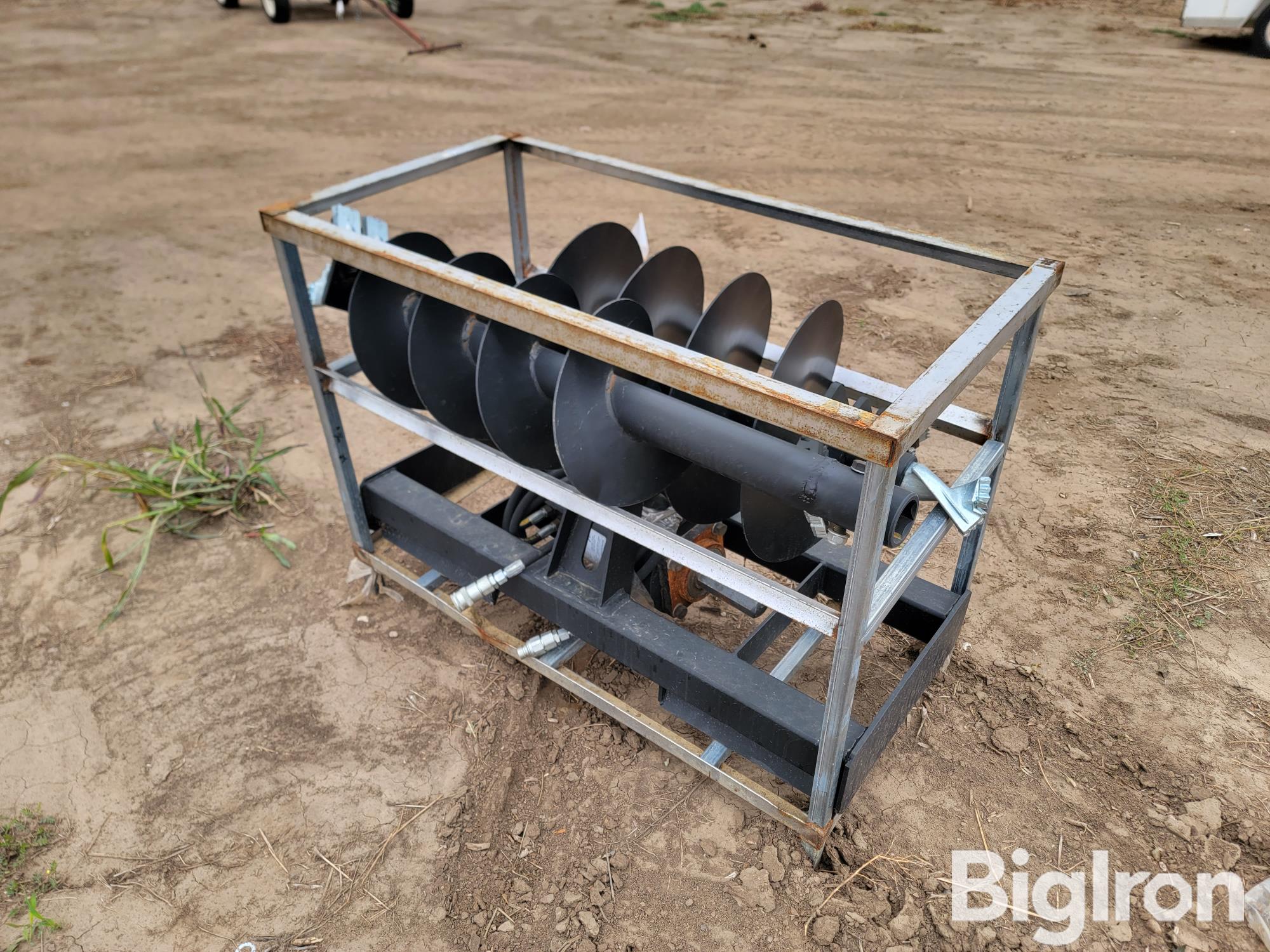 2023 Jct Post Hole Auger Skid Steer Attachment Bigiron Auctions