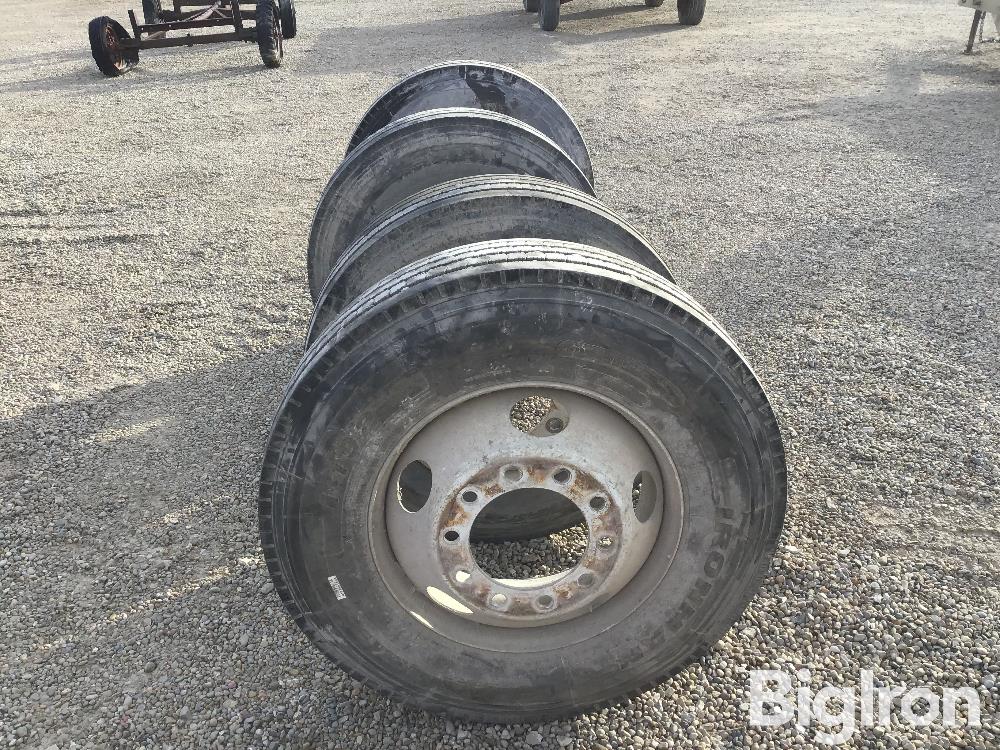 Ironman I-192 10R22.5 Tires & Steel Rims BigIron Auctions