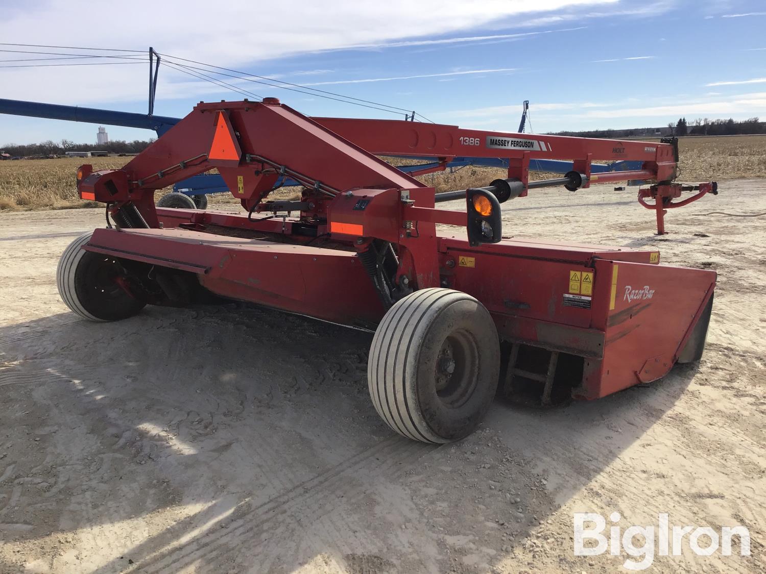 Massey Ferguson 1386 Mower Conditioner Bigiron Auctions 4307