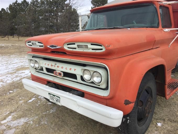 1961 Chevrolet C60 S/A Grain Truck BigIron Auctions