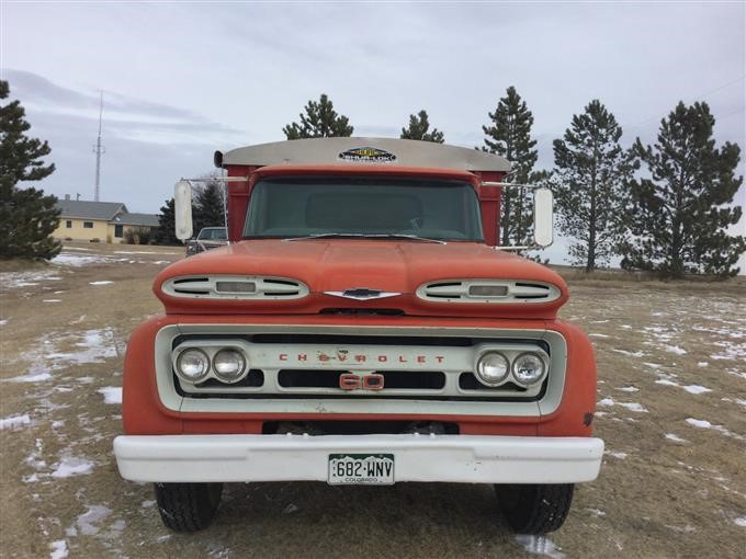 1961 Chevrolet C60 S/A Grain Truck BigIron Auctions