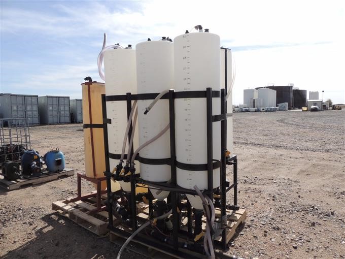 Cone Bottom Measuring/Metering Chemical Tanks BigIron Auctions