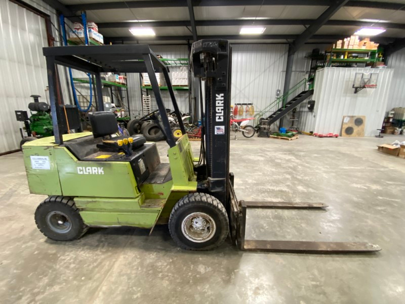 1993 Clark GPS25M Forklift BigIron Auctions