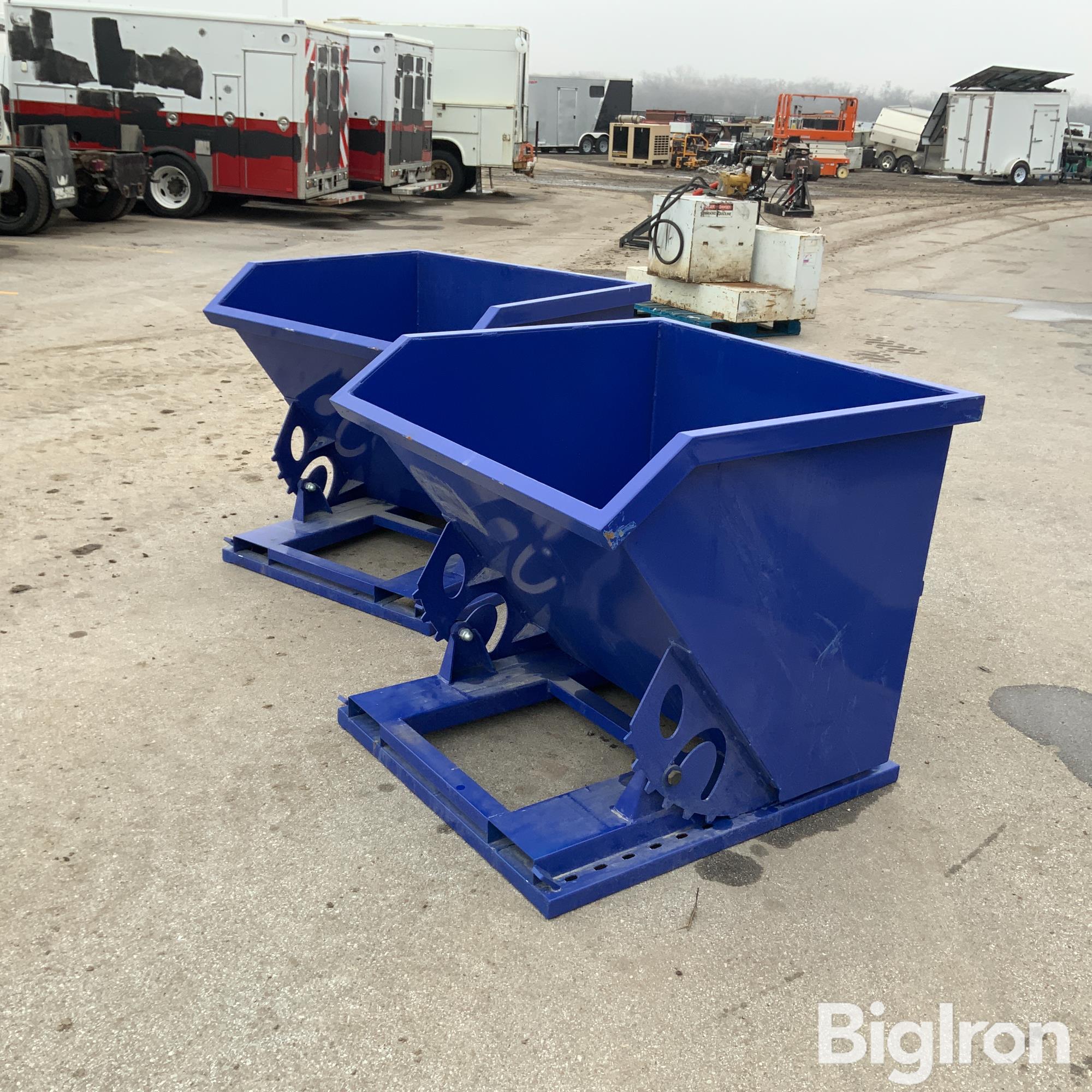 1 Yd Skid Steer Attachment Dumpsters BigIron Auctions