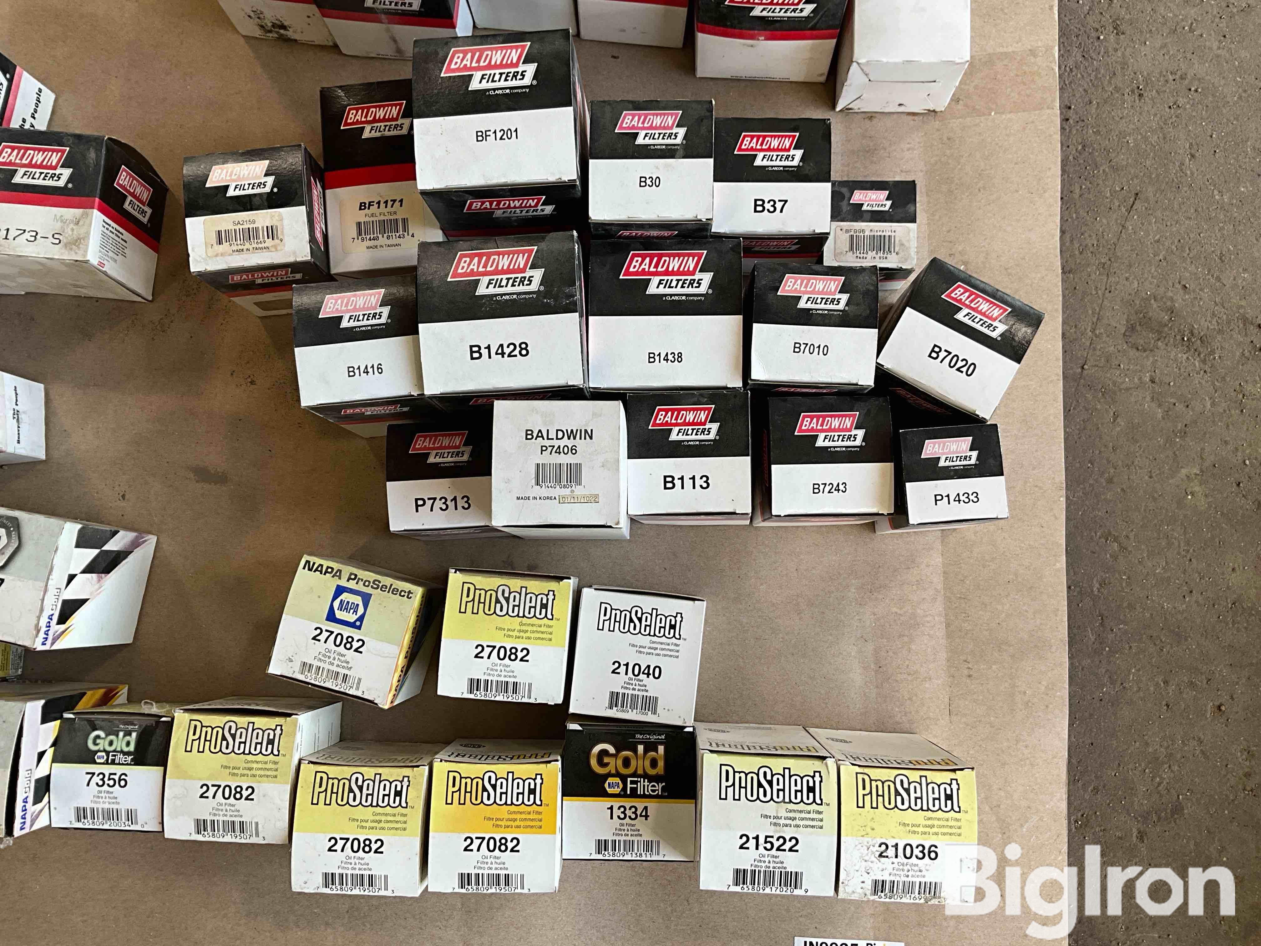 Baldwin & Napa Automotive Oil Filters BigIron Auctions