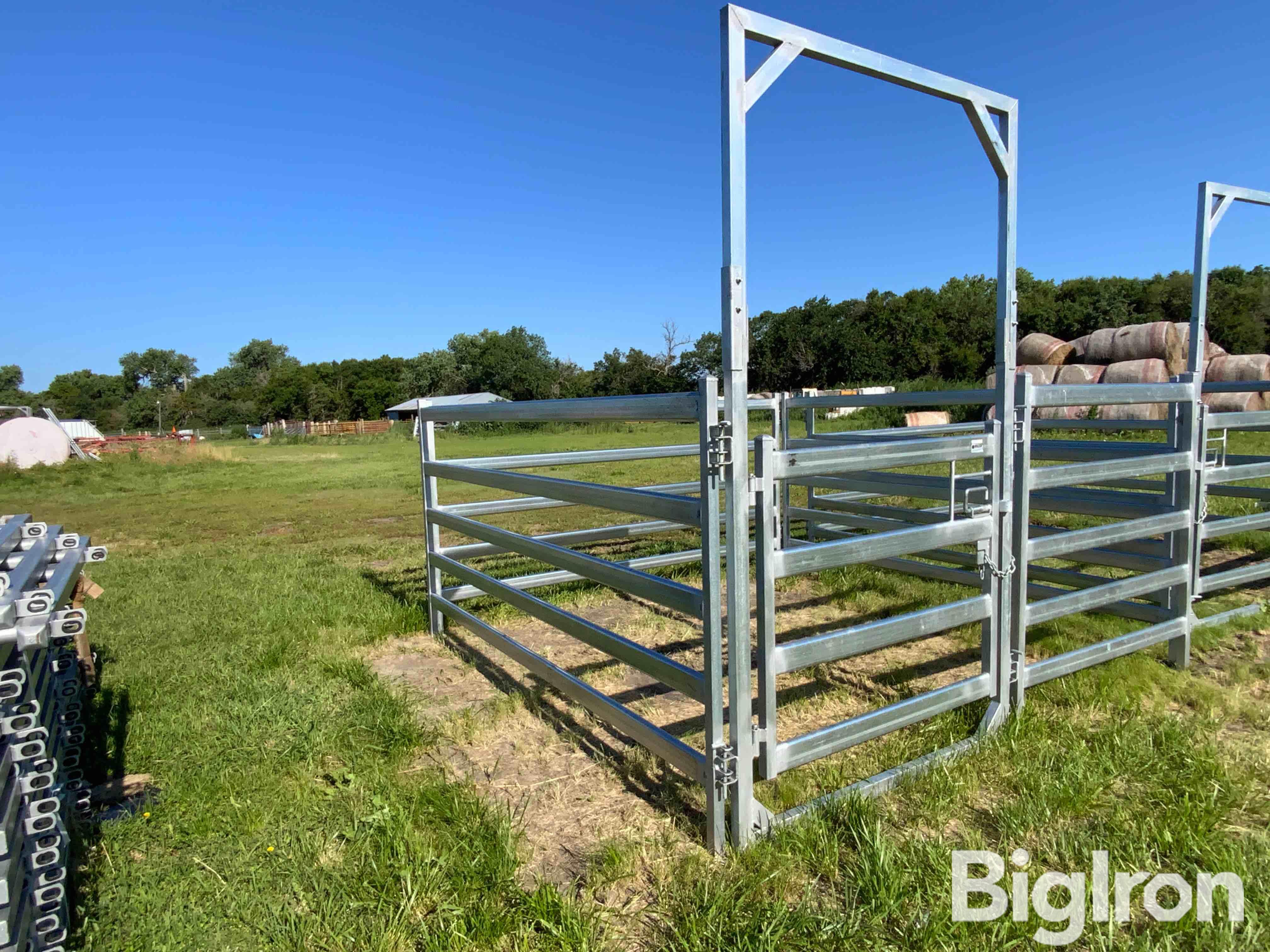 2023 Brazzen 12’x12’ Galvanized Holding Pin BigIron Auctions