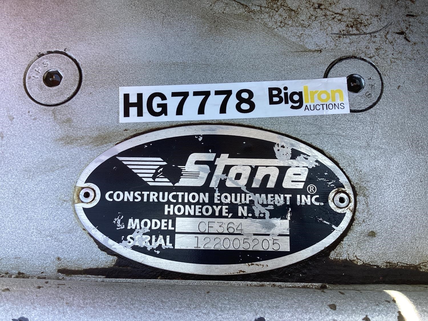 Stone CF364 Concrete Trowel BigIron Auctions