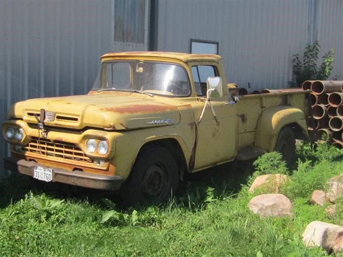 1960 Ford F350 Pickup Bigiron Auctions