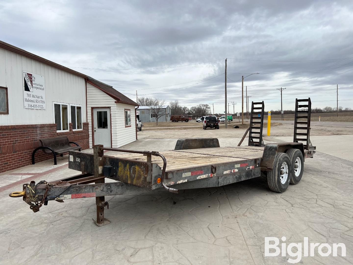 2000 Road Clipper T/A Flatbed Trailer BigIron Auctions