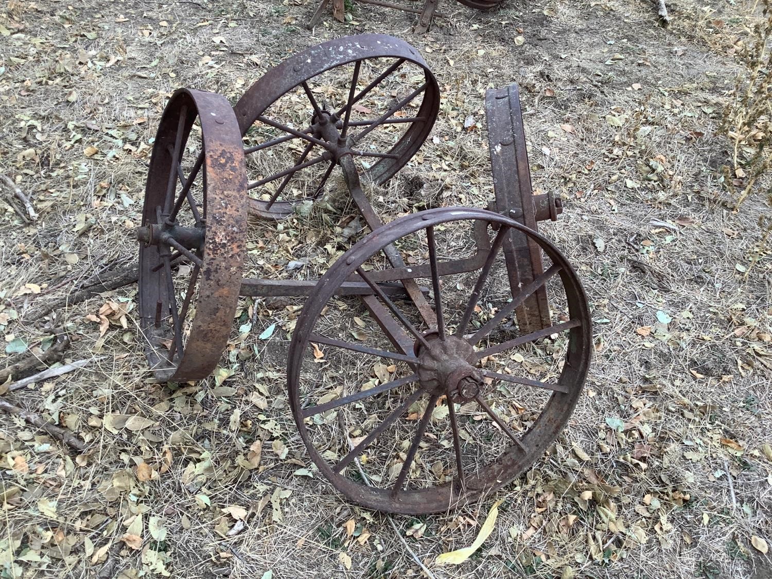 Antique Steel Wheels BigIron Auctions