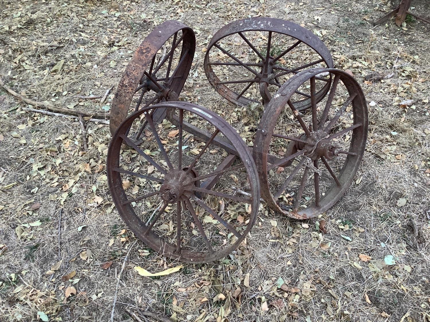 Antique Steel Wheels BigIron Auctions