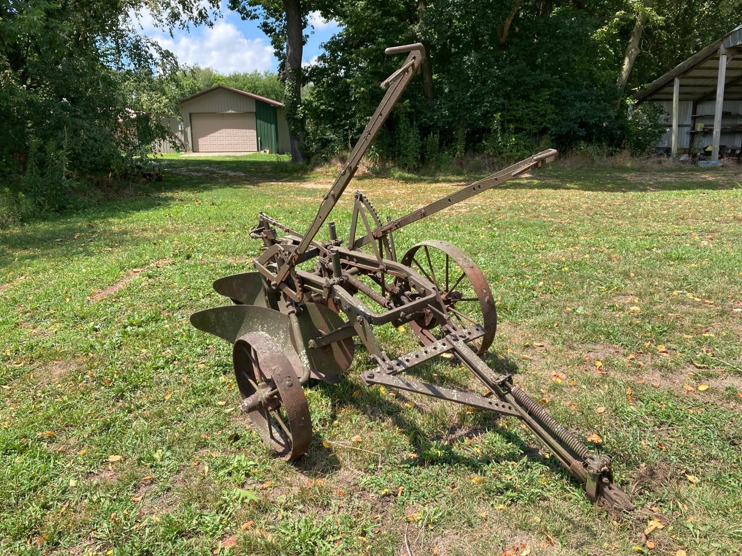 Antique 2 Bottom Plow Bigiron Auctions