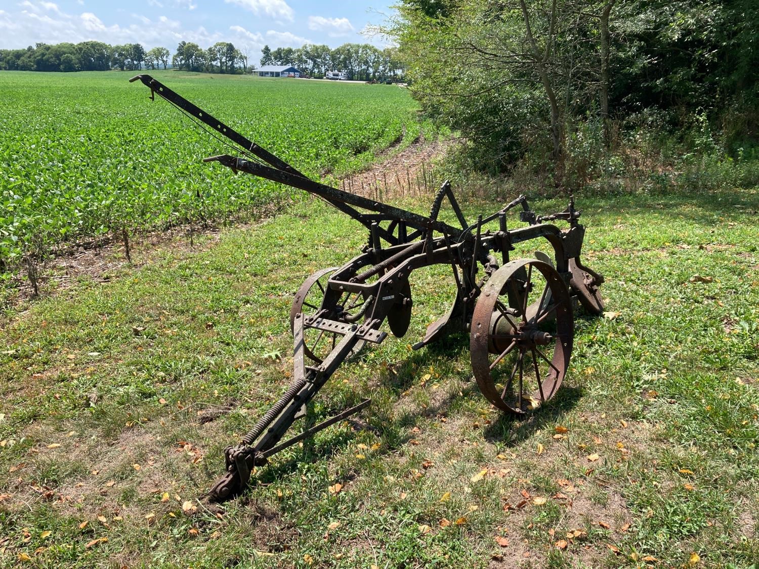 Antique 2 Bottom Plow BigIron Auctions