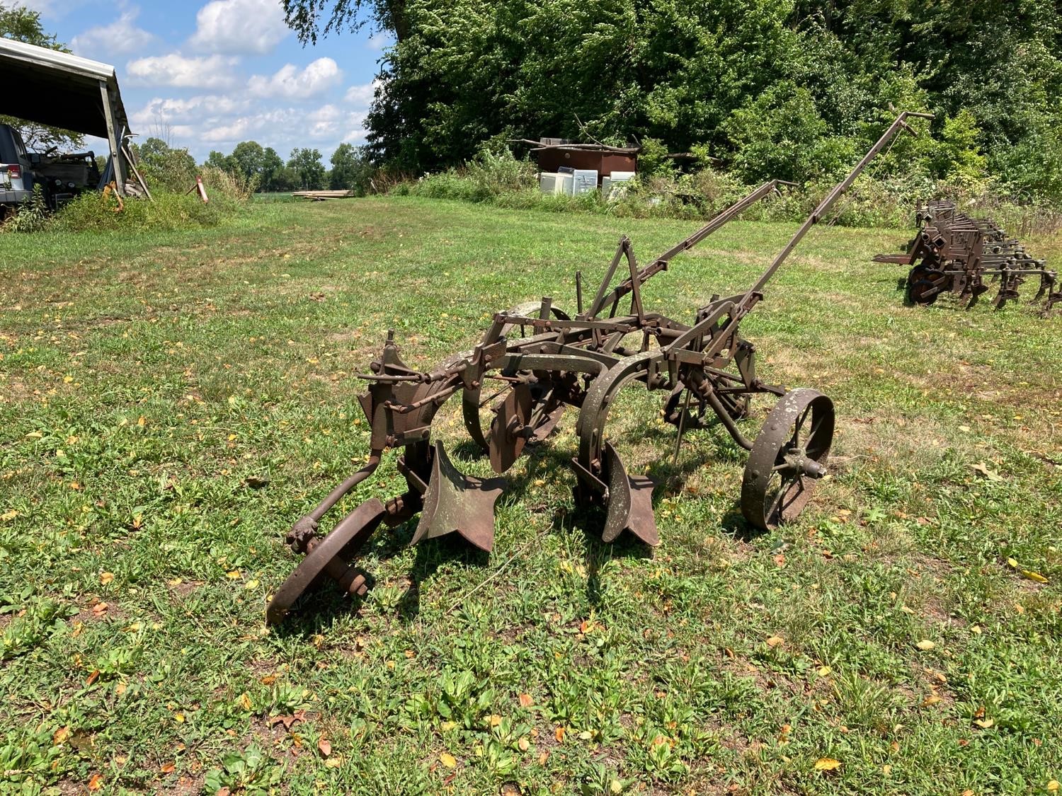 Antique 2 Bottom Plow BigIron Auctions