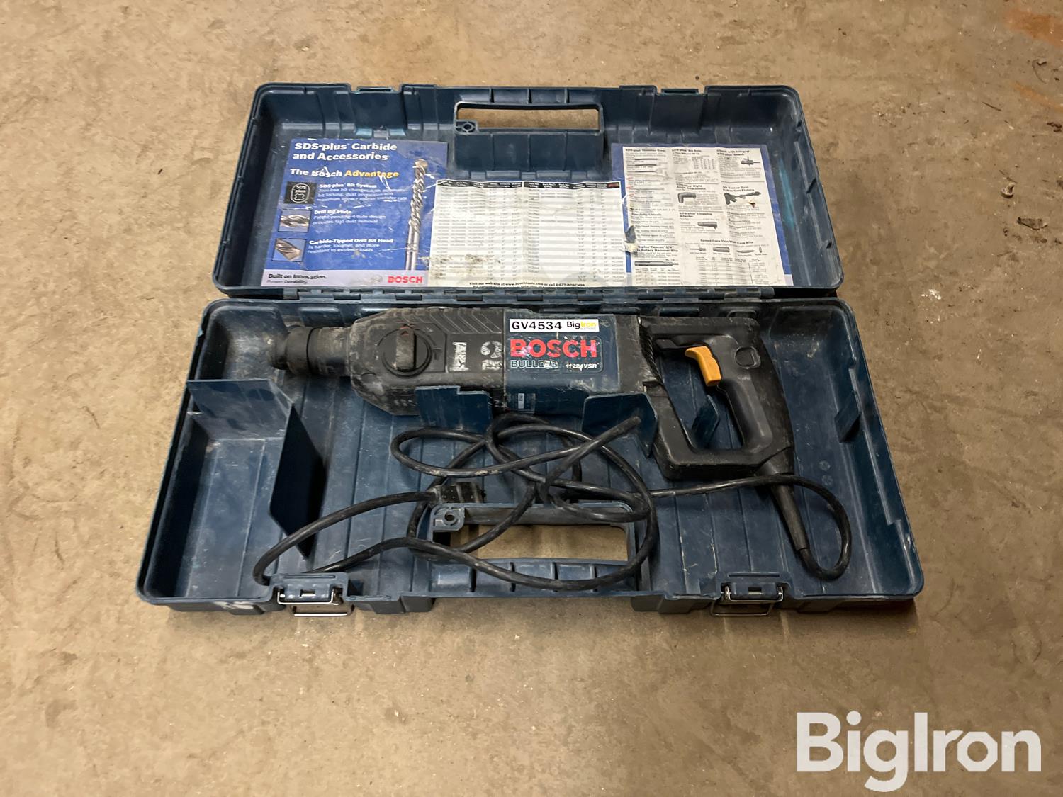 Bosch 11224VSR 5 8 Hammer Drill BigIron Auctions