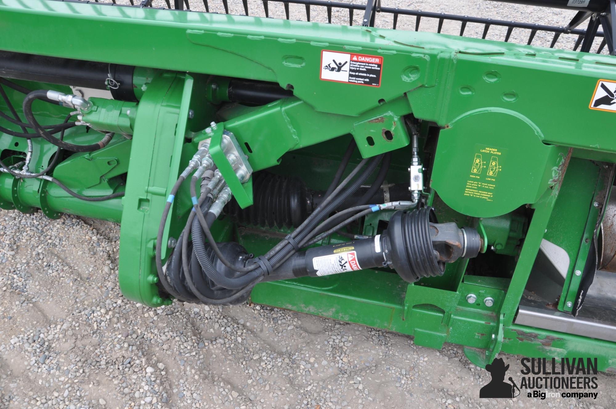 2018 John Deere 645FD 45' Flex Draper Head BigIron Auctions