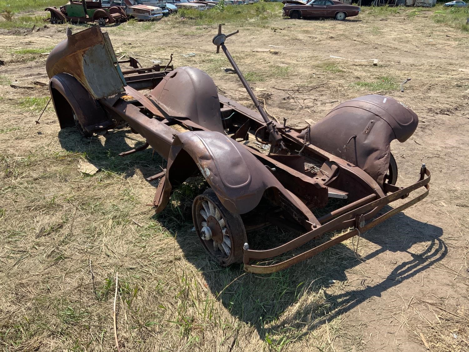 Antique Car Frame BigIron Auctions