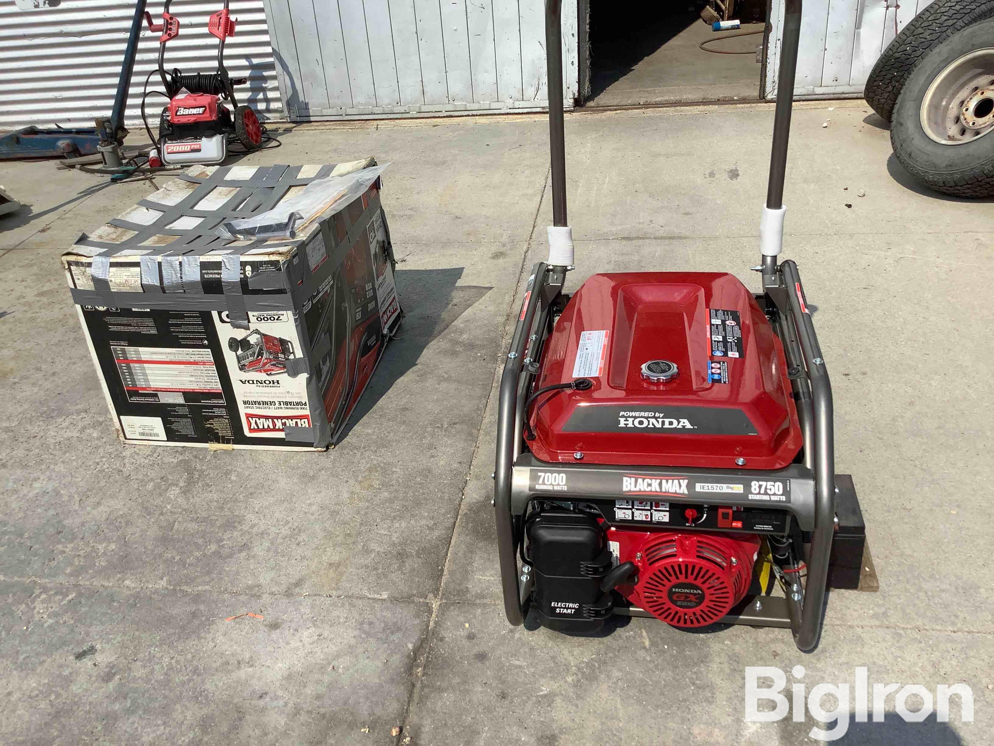 2013 Honda Black Max 8750 Generator BigIron Auctions