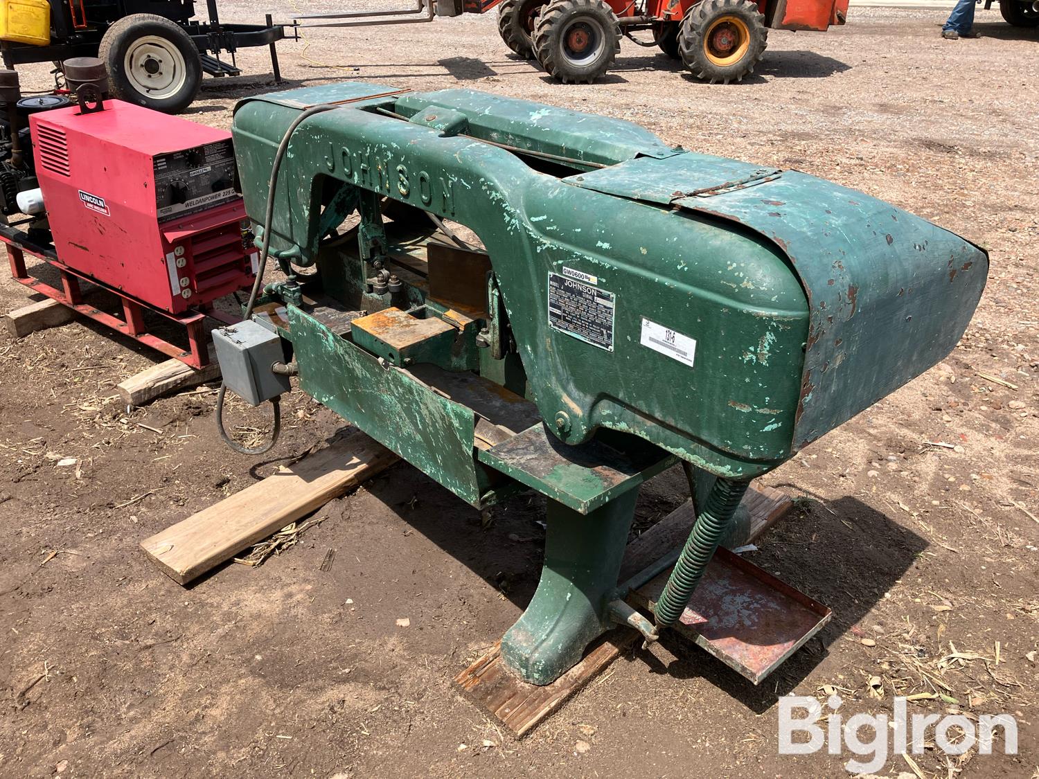 Johnson J Band Saw BigIron Auctions