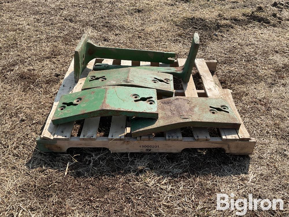 John Deere Front Weight Bracket & Weights Bigiron Auctions