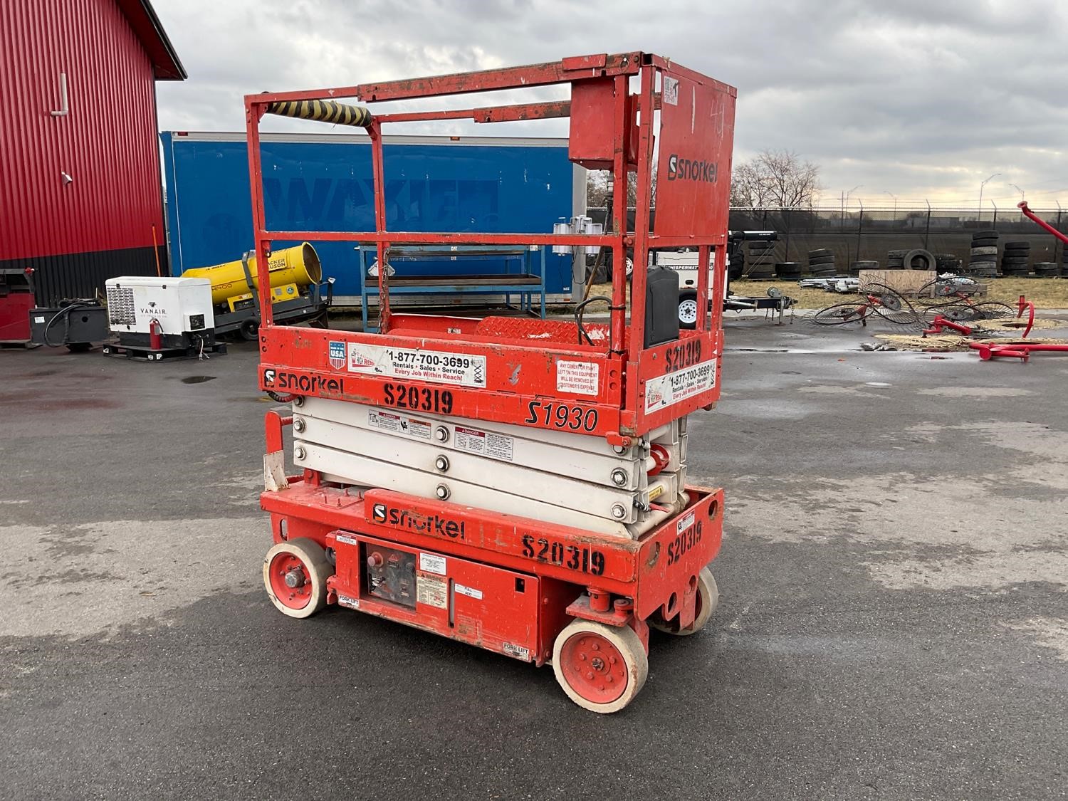 2005 Snorkel S1930 Self-Propelled Scissor Lift BigIron Auctions