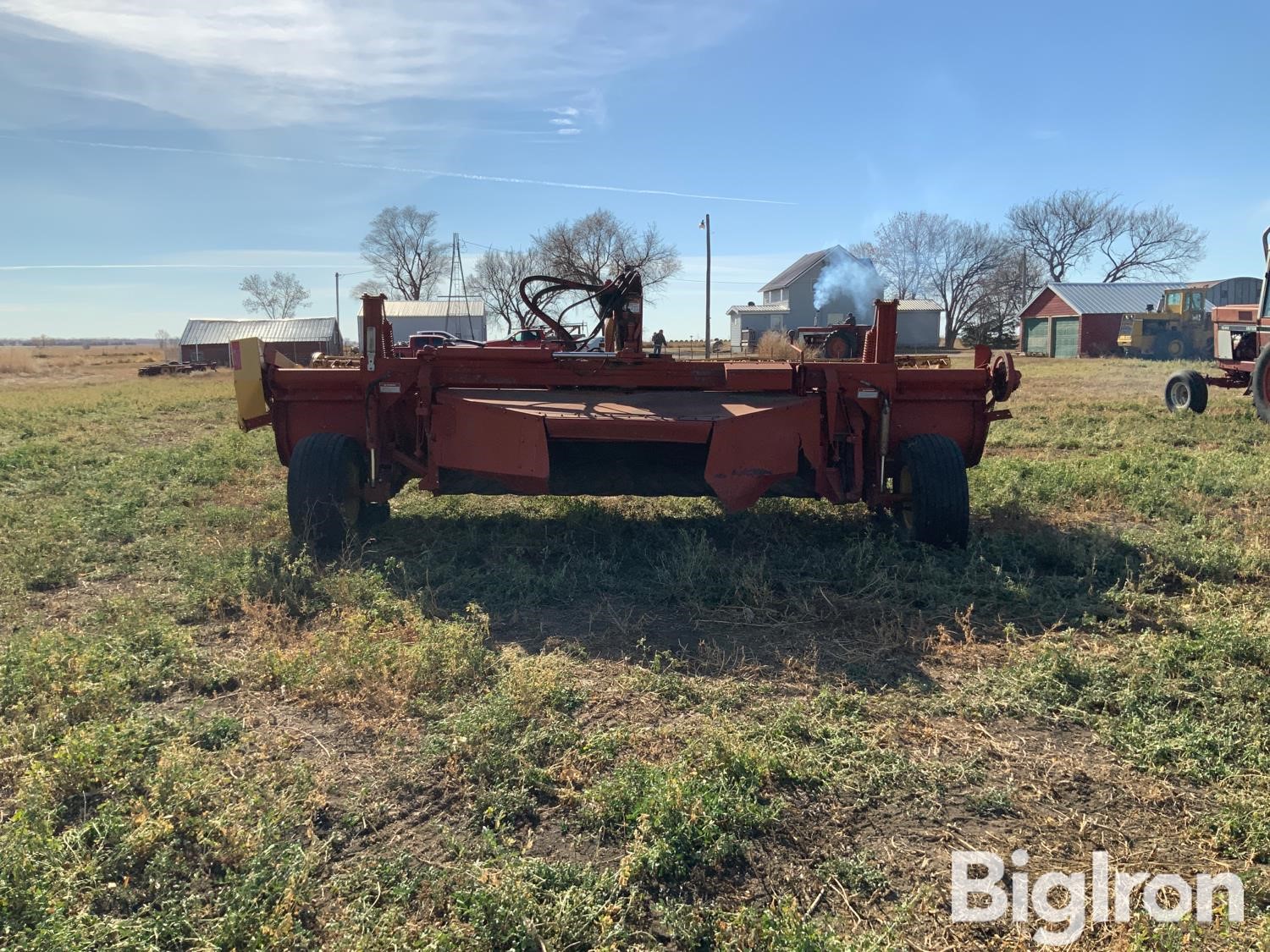 New Holland 116 Windrower BigIron Auctions