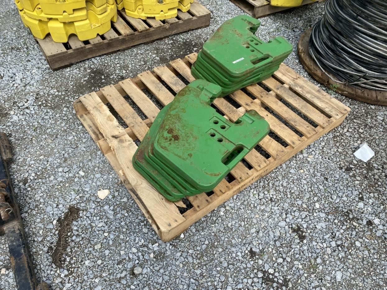 John Deere Front End Weights Bigiron Auctions 0516