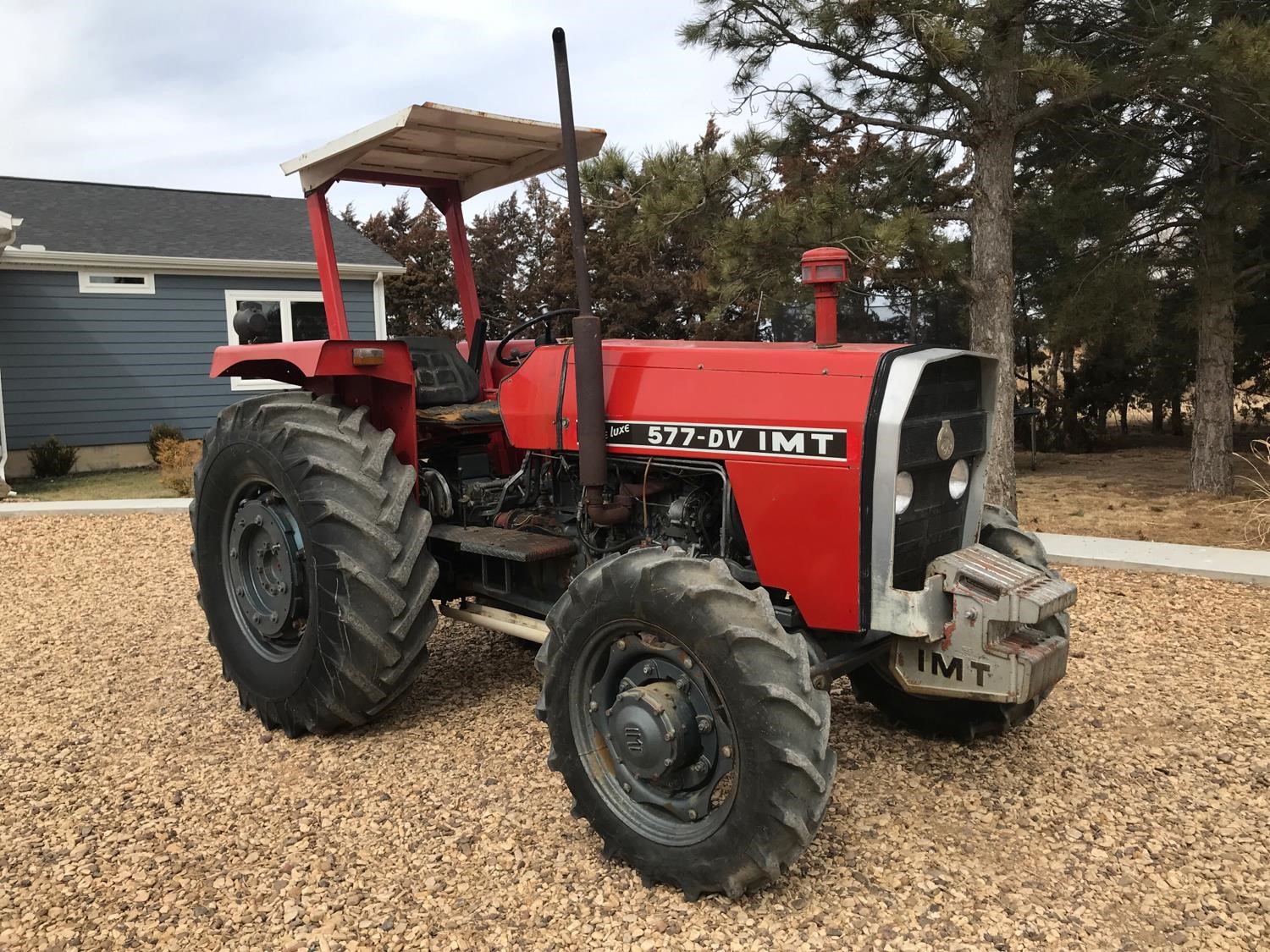 IMT 577-DV Deluxe MFWD Tractor BigIron Auctions