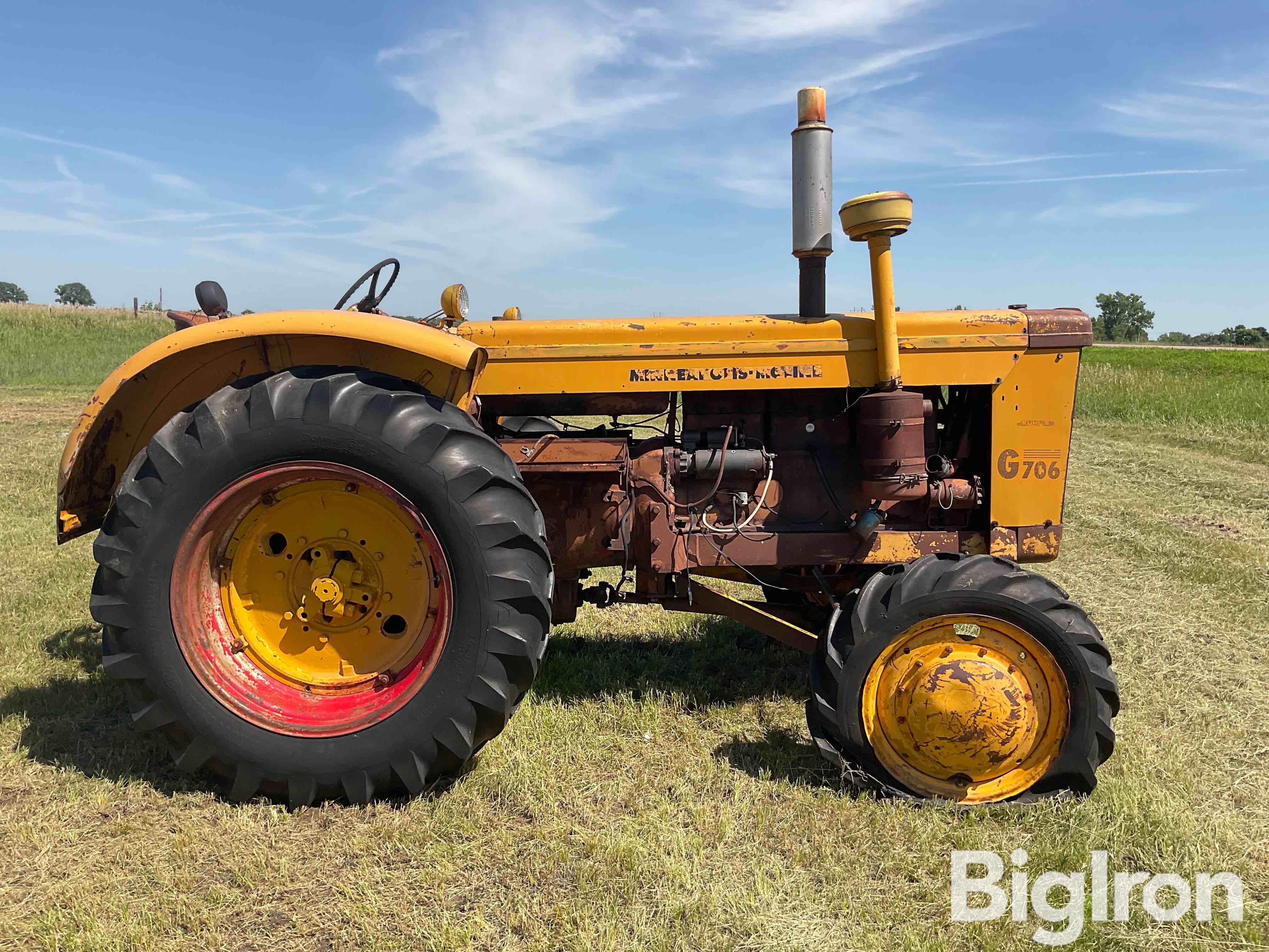 1963 Minneapolis-Moline G706 MFWD Tractor BigIron Auctions