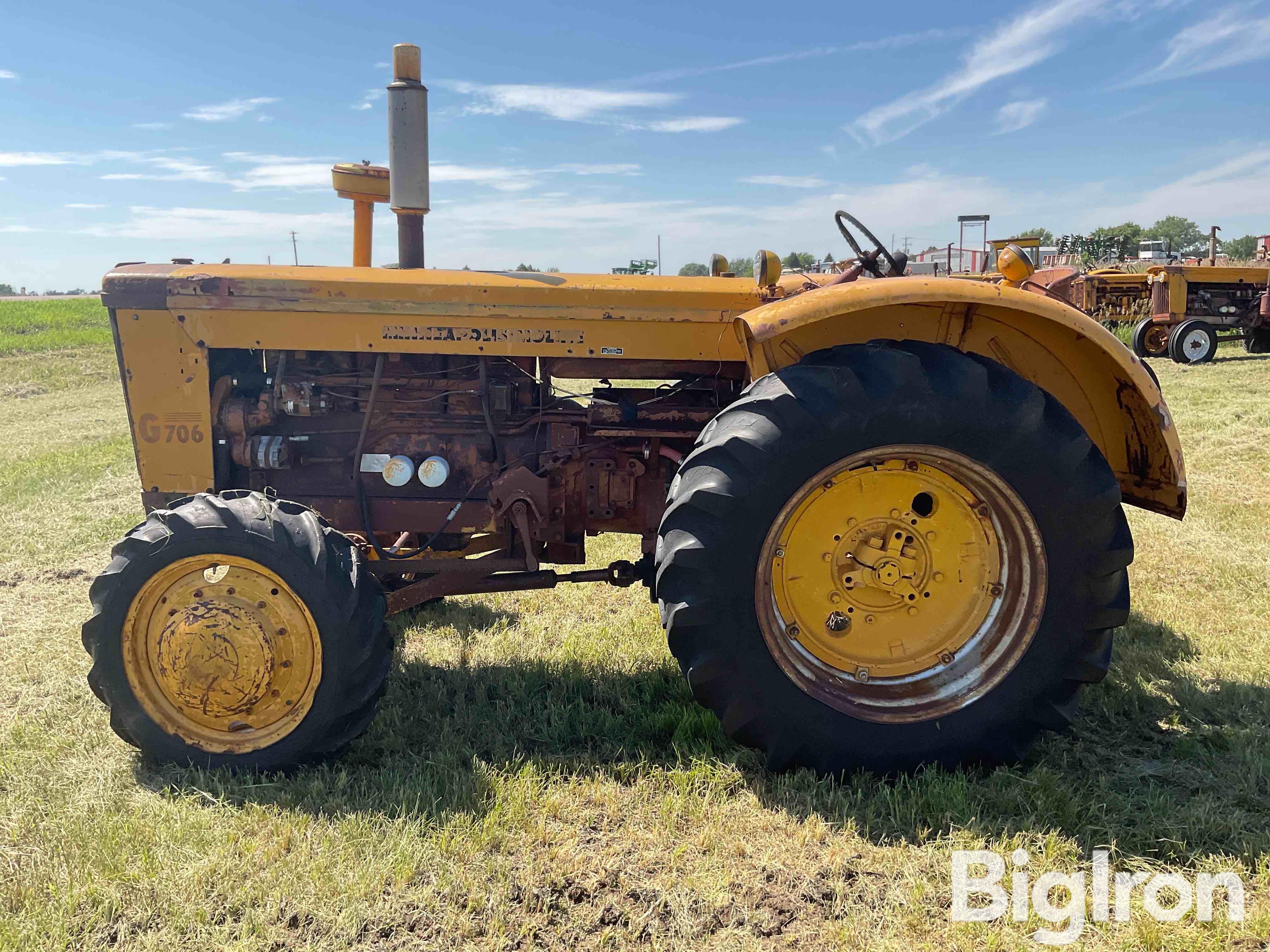 1963 Minneapolis-Moline G706 MFWD Tractor BigIron Auctions