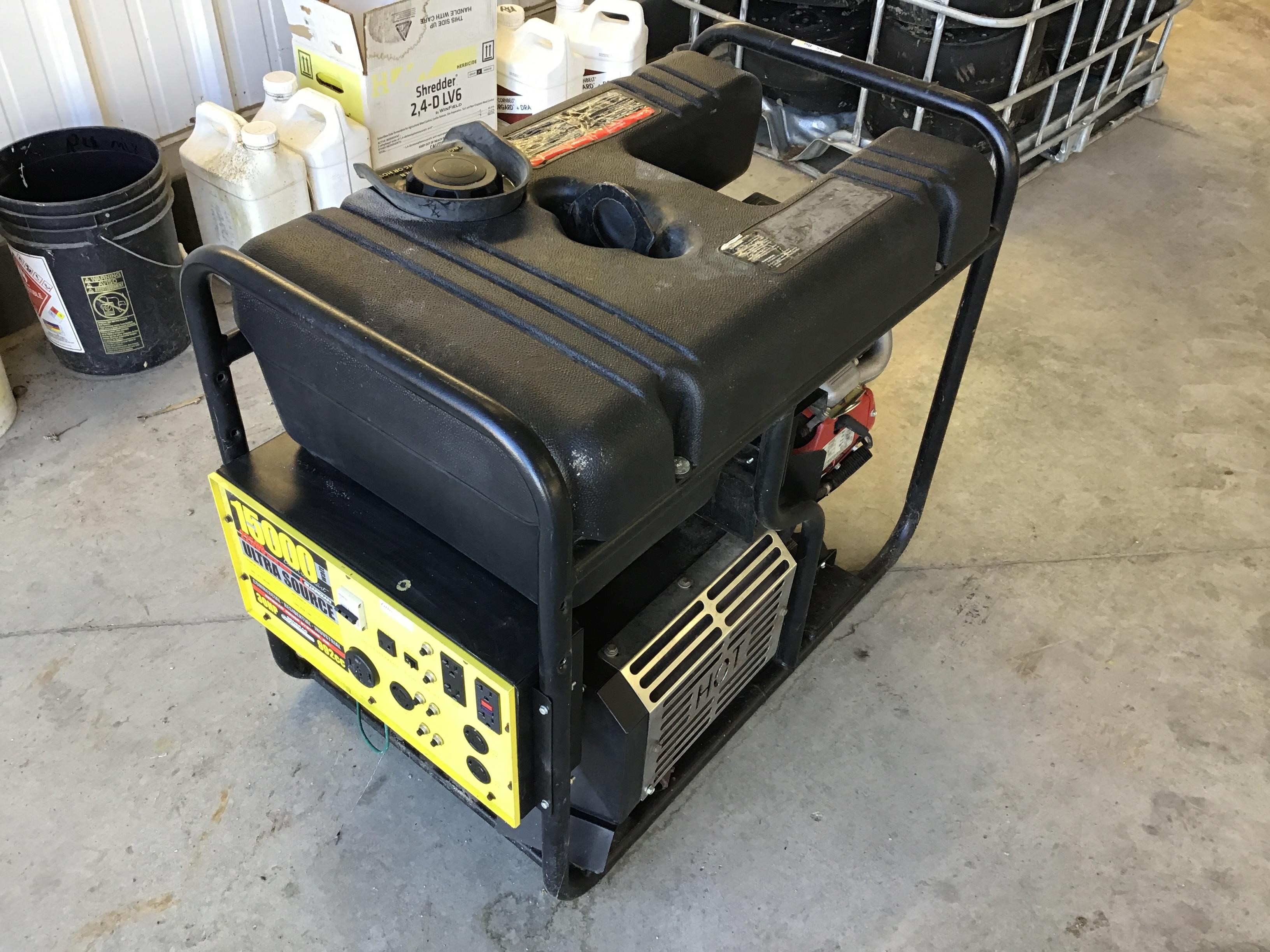 Generac Guardian Ultra Source 15/22 KW Generator BigIron Auctions