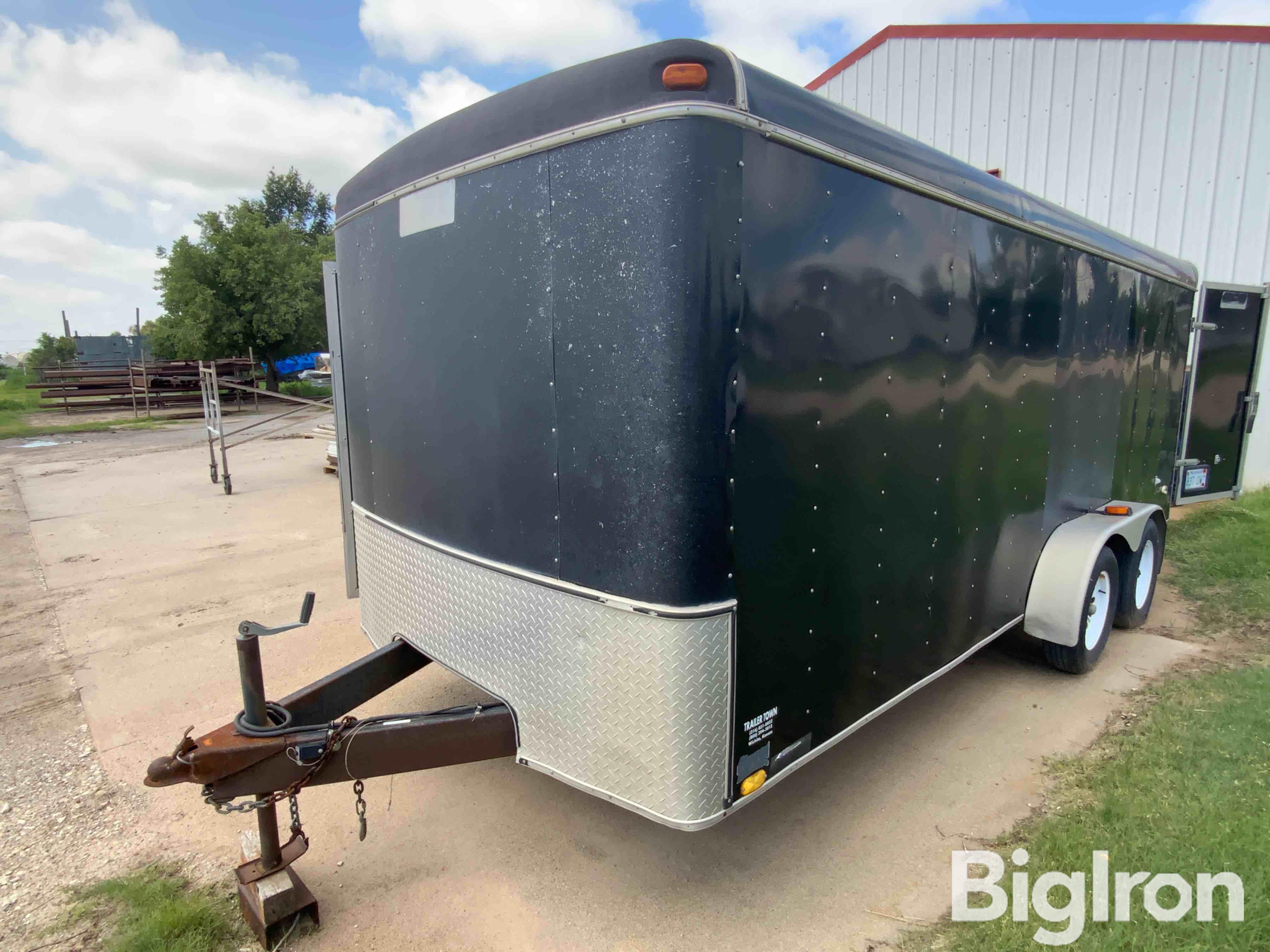 2003 Southwest S718TA3 T/A Enclosed Trailer BigIron Auctions