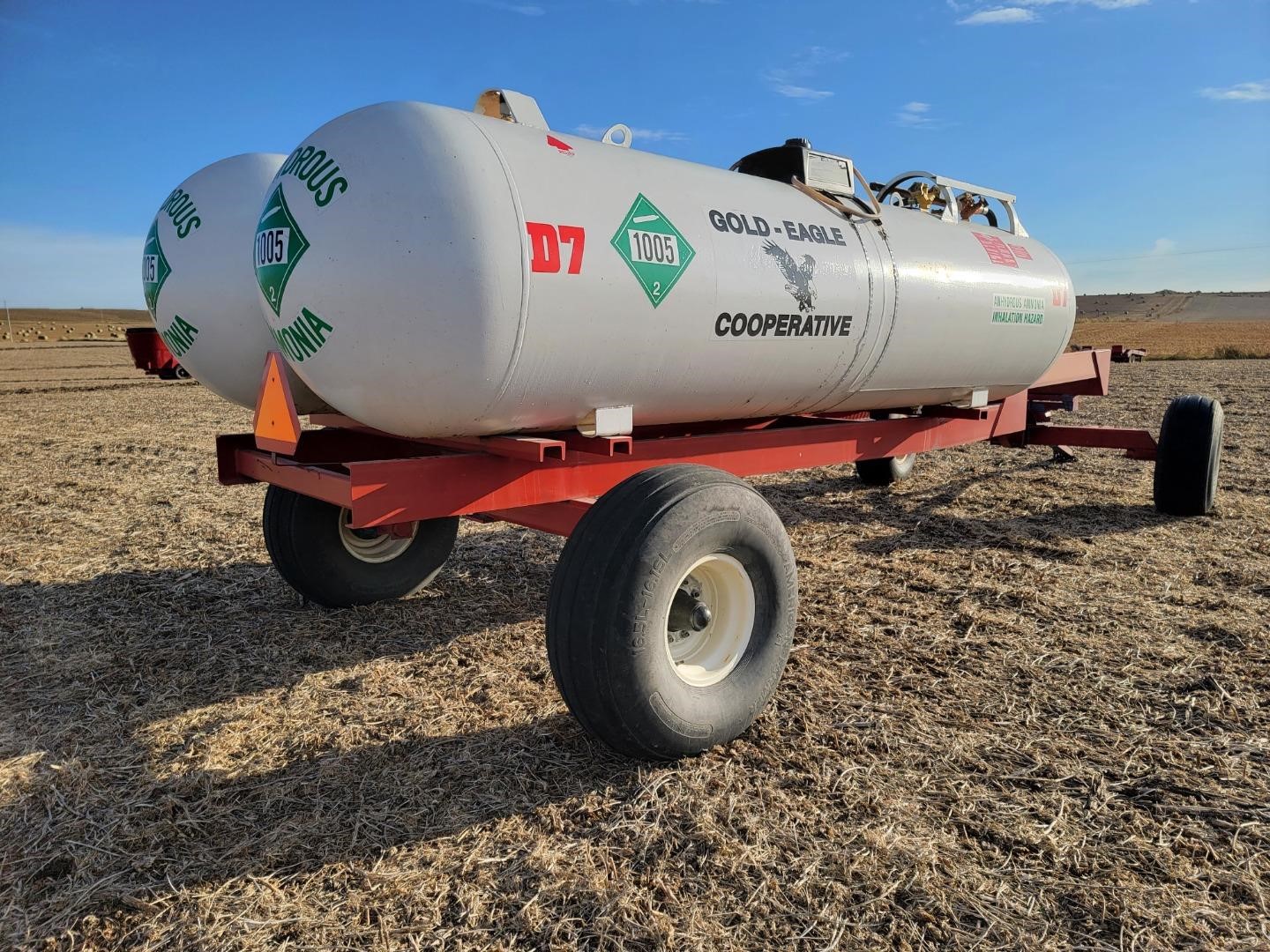 P&h 2886-awt Double Nh3 Nurse Tanks W Running Gear Bigiron Auctions