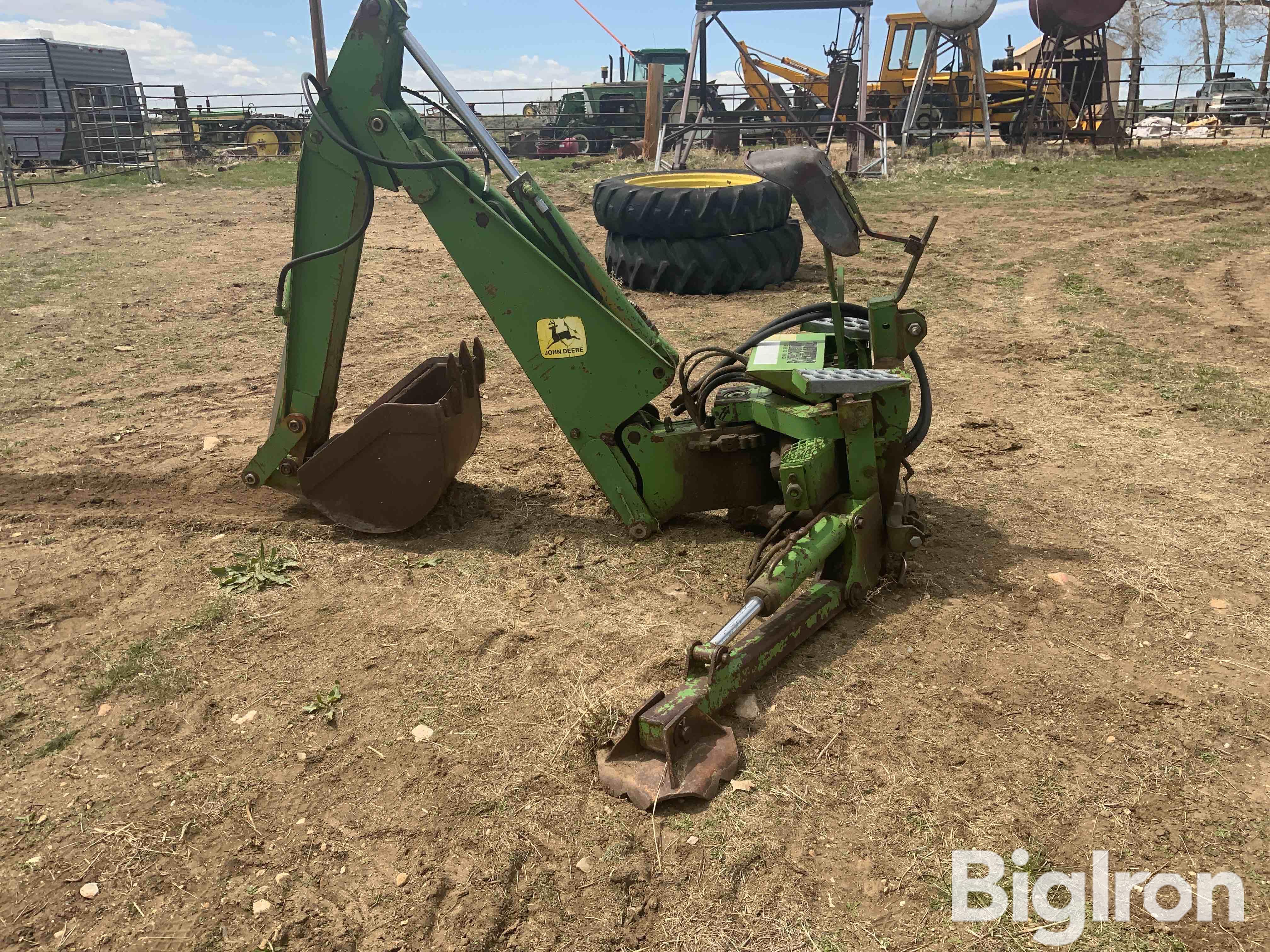 John Deere 3 Pt Backhoe Attachment Bigiron Auctions 7962