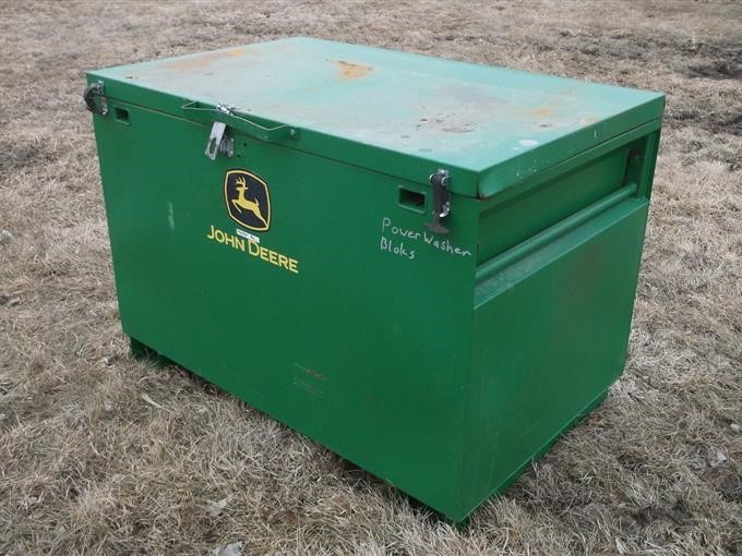 John Deere Job Box Tool Storage Bigiron Auctions