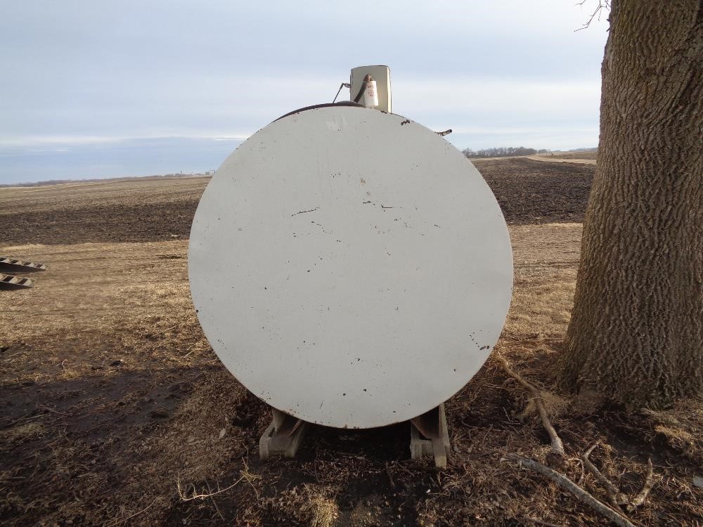 Gasboy 1820 1000 Gallon Diesel Tank W/Pump BigIron Auctions