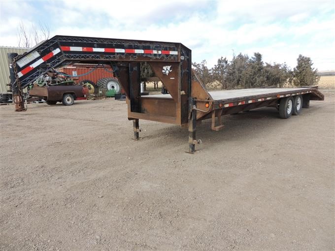 2004 PJ 21' T/A Flatbed Trailer BigIron Auctions