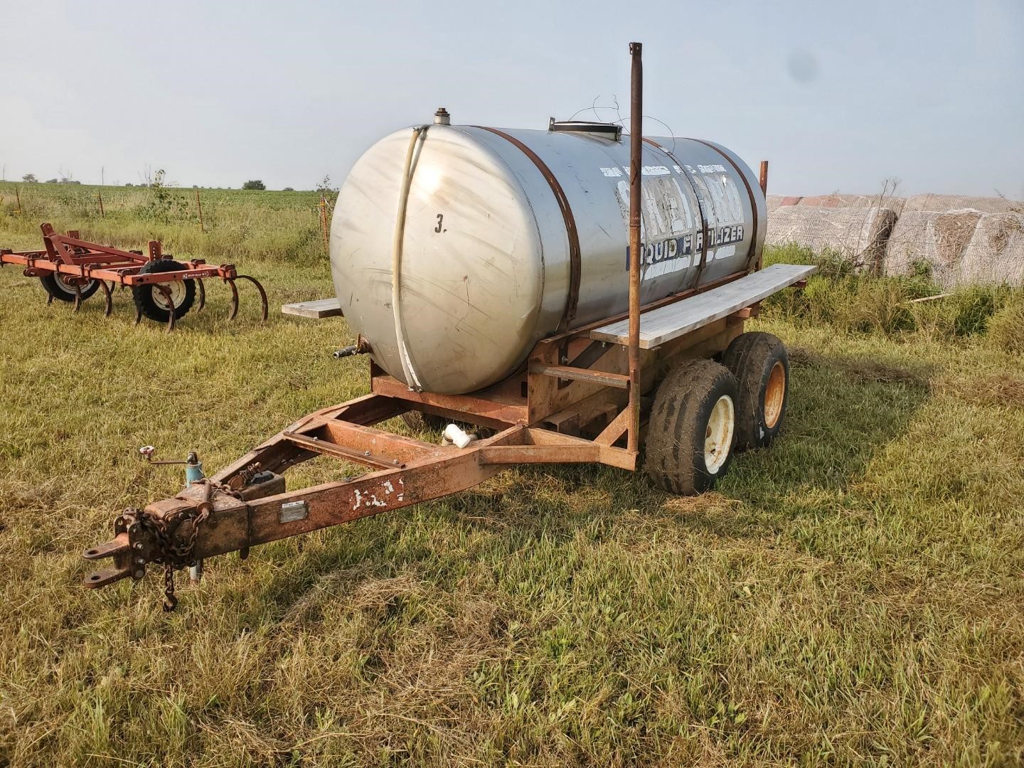 Stainless Steel 1000 Gallon T/A Tank Trailer BigIron Auctions