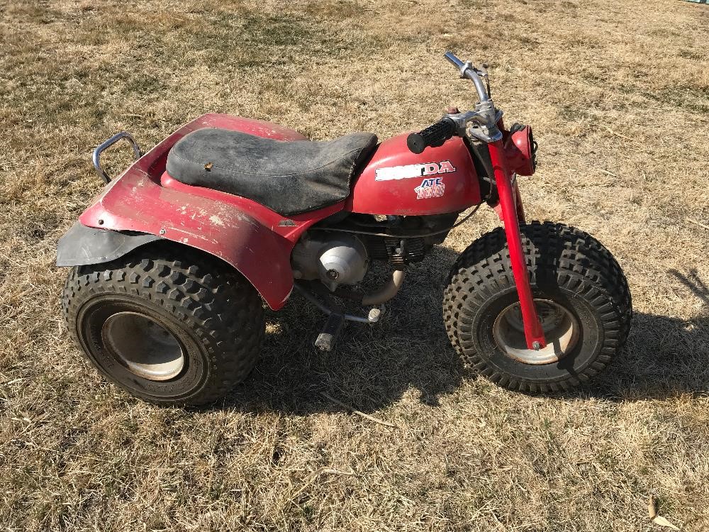 1978 Honda ATC90 ATV 3-Wheeler BigIron Auctions