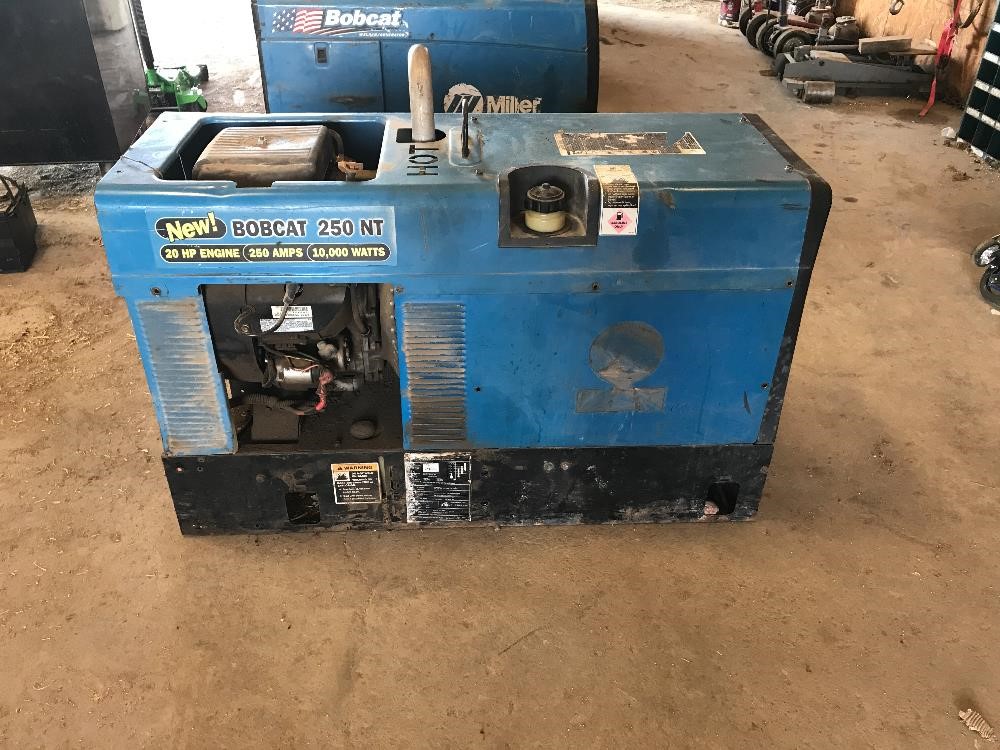 Miller Bobcat 250 NT Portable Welder/Generator BigIron Auctions