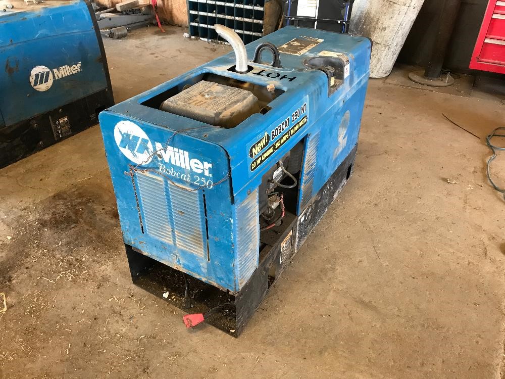 Miller Bobcat 250 NT Portable Welder/Generator BigIron Auctions