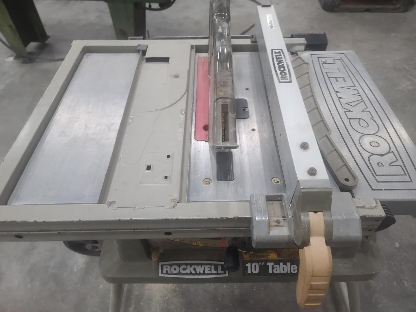 Rockwell 10" Table Saw BigIron Auctions