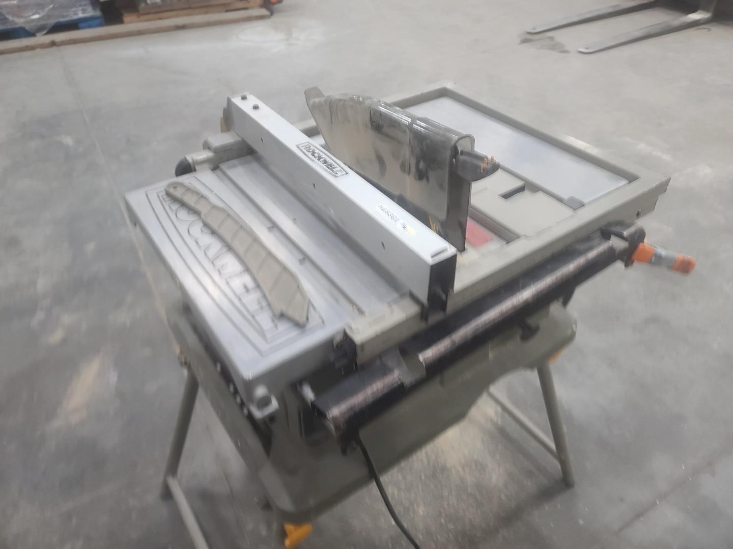 Rockwell 10" Table Saw BigIron Auctions