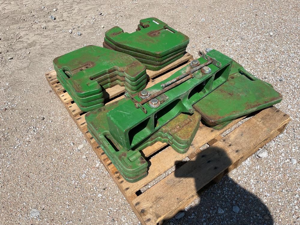 John Deere 8200 Tractor Front Weights W/bracket BigIron Auctions