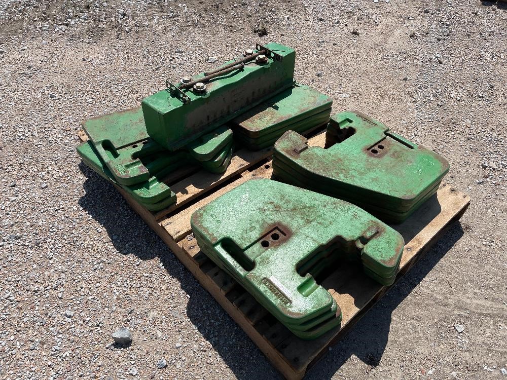 Front Suitcase Weight: R127764LS202, R58823 For John Deere