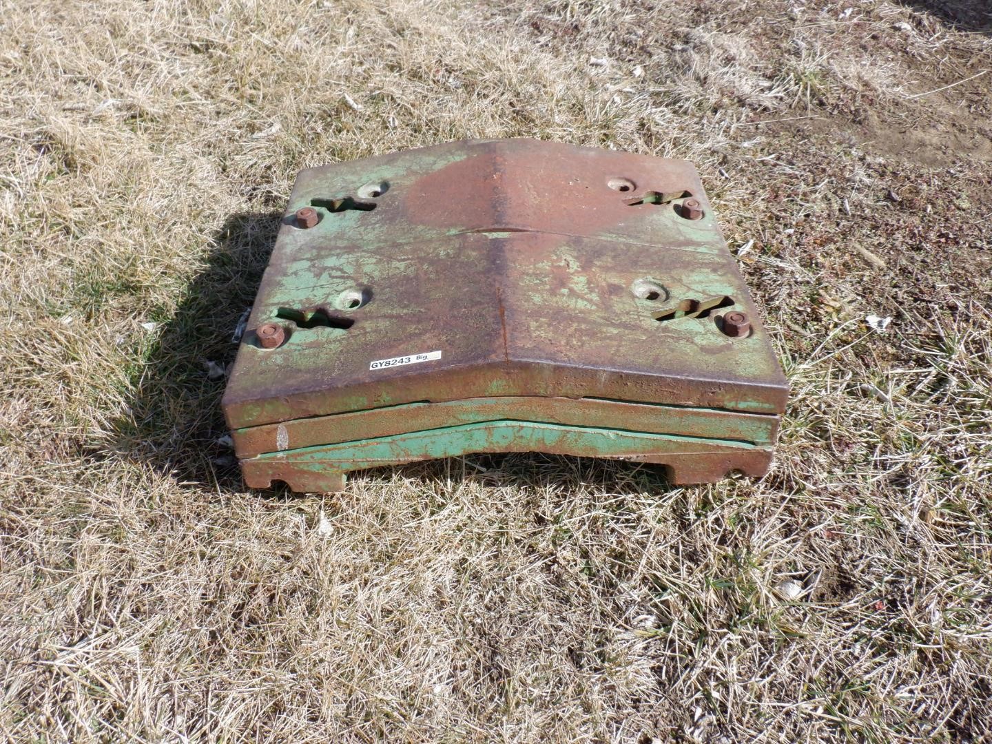 John Deere Starter Weight & Slab Weights BigIron Auctions