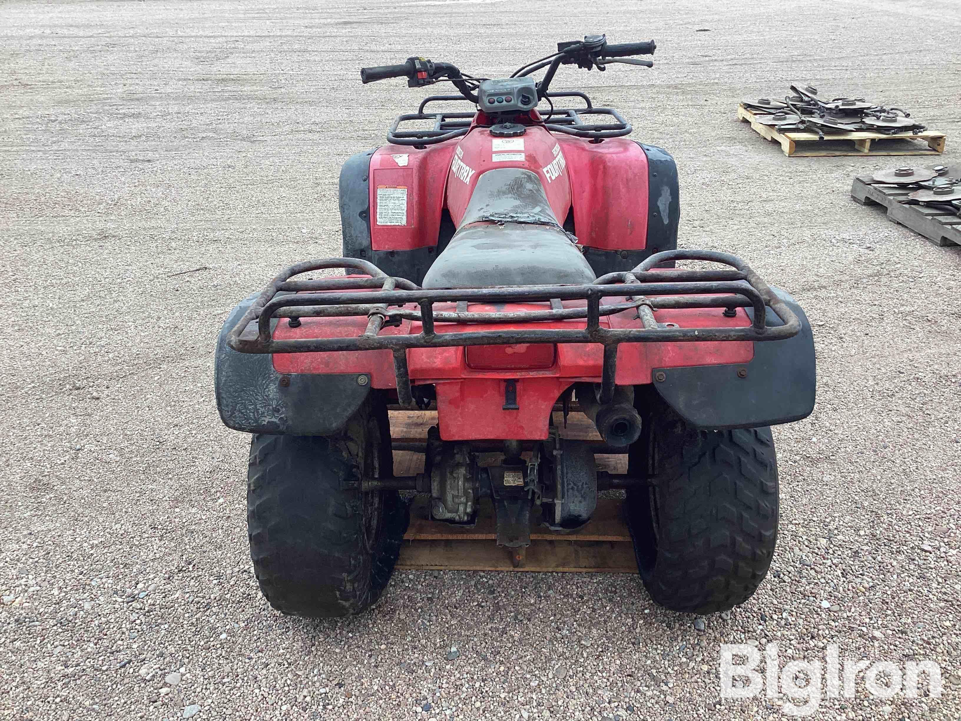 1988 Honda FourTrax 300 4x4 ATV BigIron Auctions