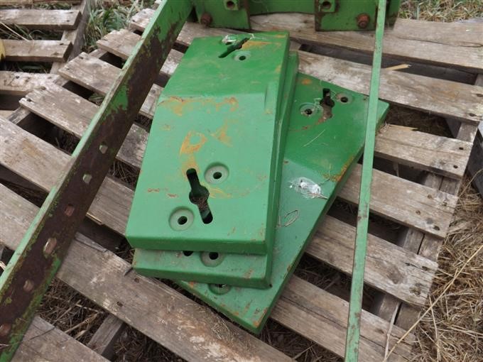 John Deere Front Mount Slab Weights With Bracket BigIron Auctions