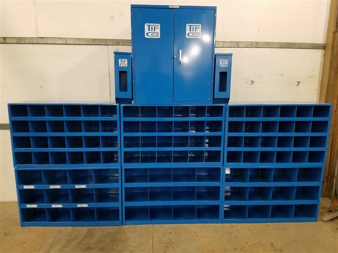 Bolt Storage Bins Cabinet Bigiron Auctions