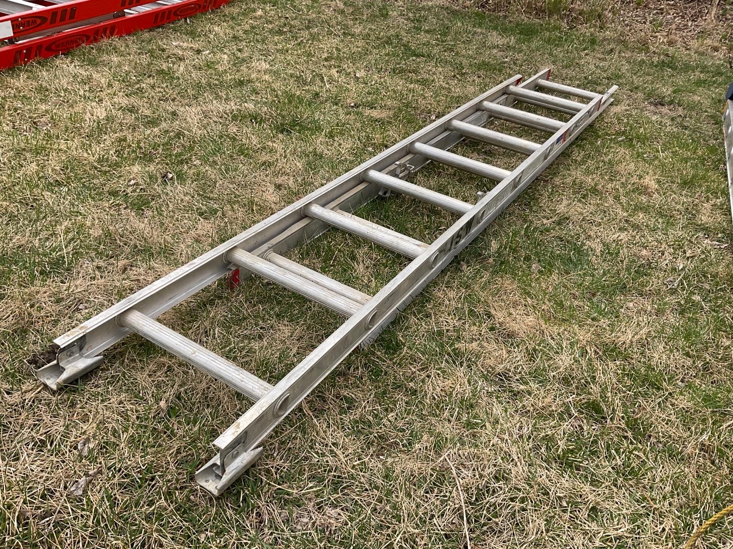 Werner 24’ & 16’ Aluminum Extension Ladders BigIron Auctions